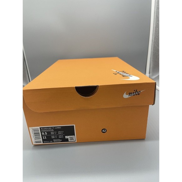 Nike 2021 Blazer Mid '77 Jumbo 'White Black' Size 9.5M 11W New wOGBox DD3111-100 - Picture 7 of 7